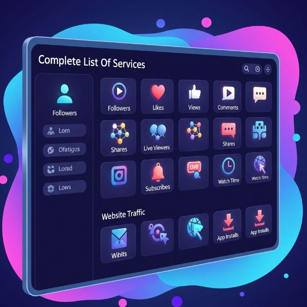 What Services Can You Buy From an SMM Panel? (A Complete List)