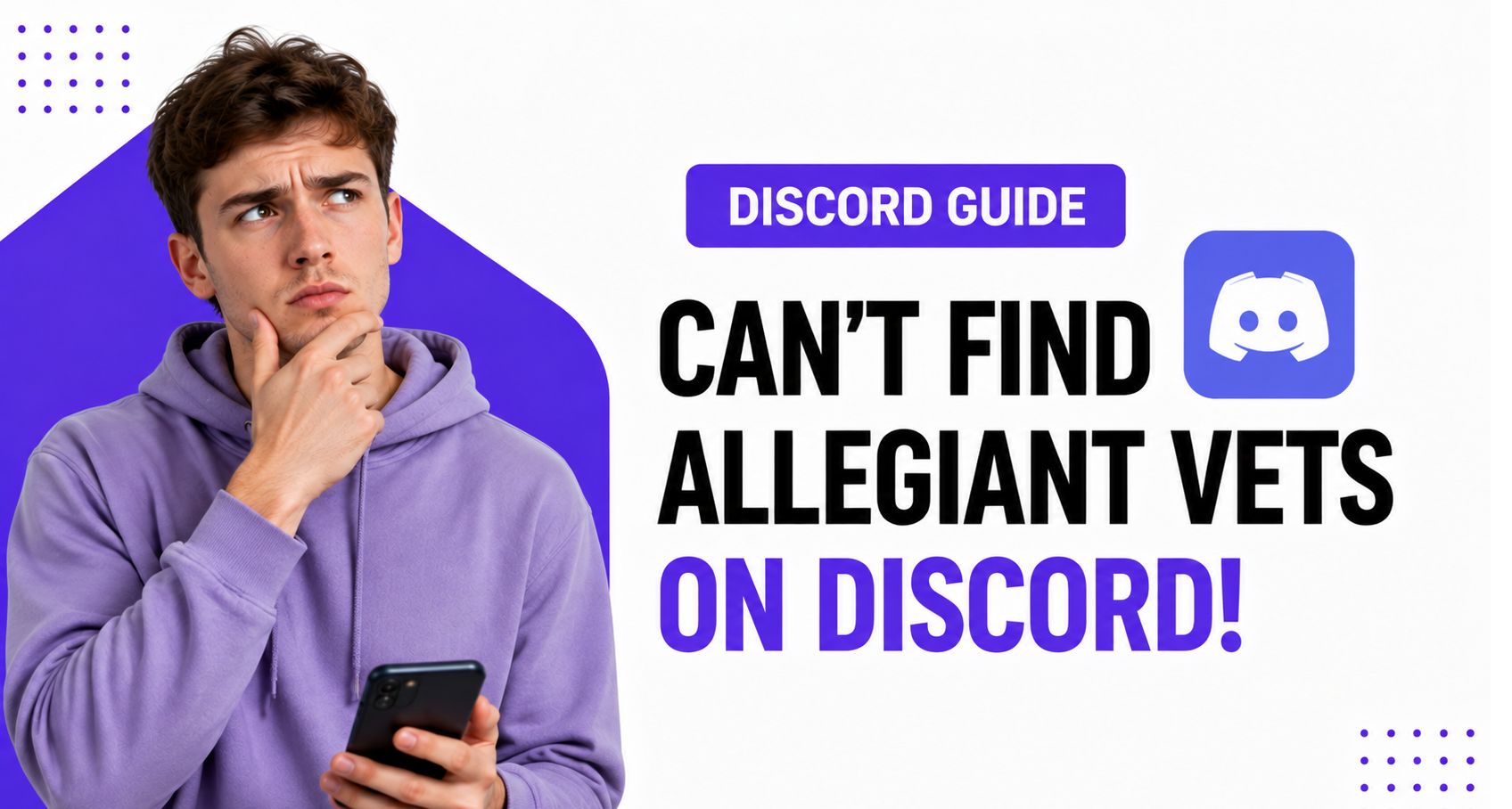 Can't Find Allegiant Vets on Discord!