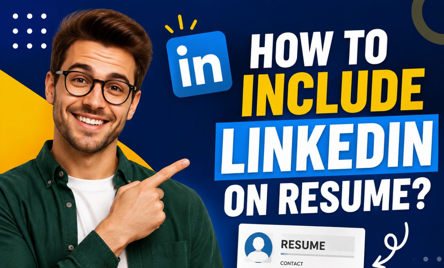 How to Include LinkedIn on Resume