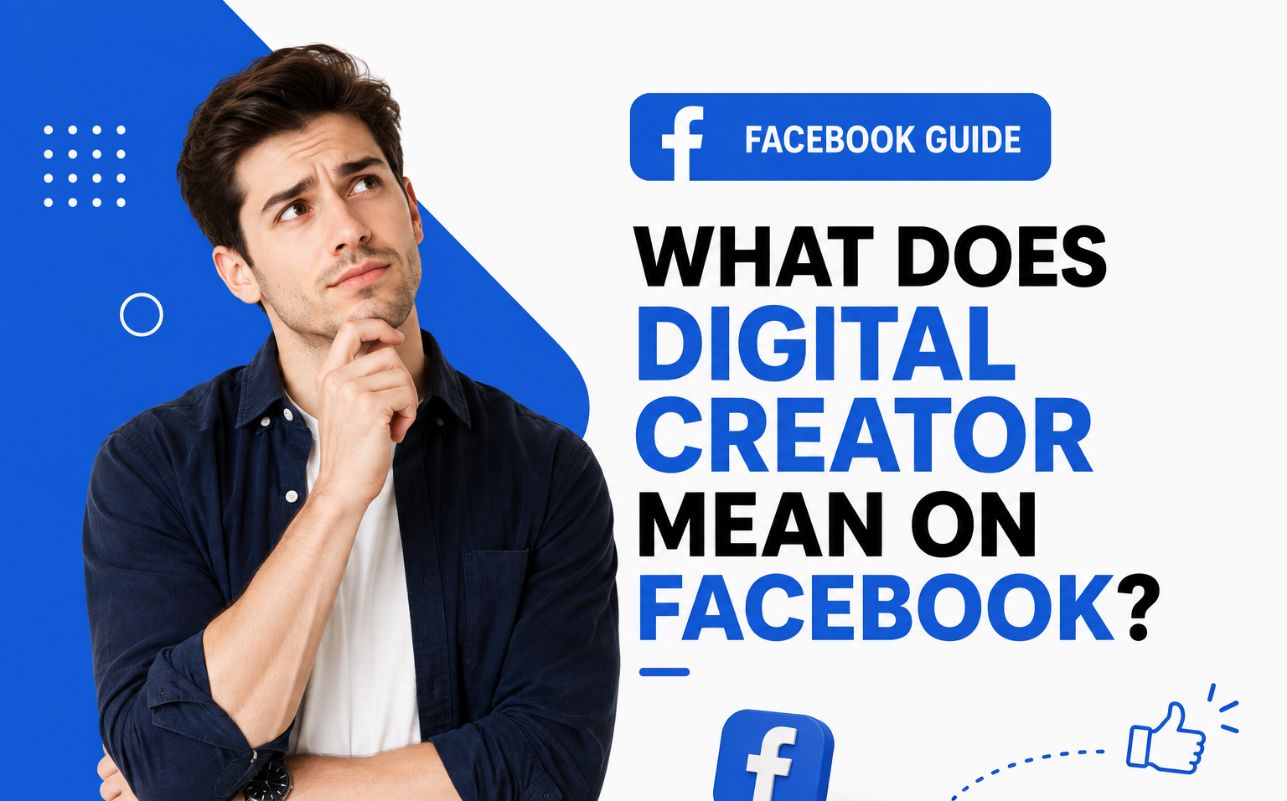 What Does Digital Creator Mean on Facebook?