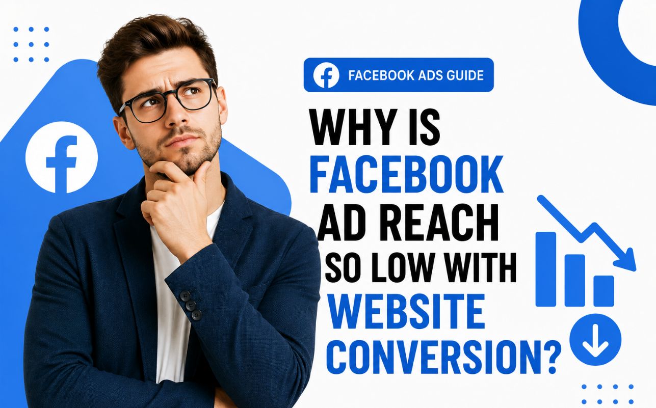 Why Is Facebook Ad Reach So Low With Website Conversion?