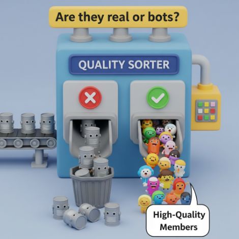 Are the members real people or bots