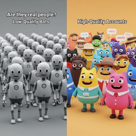 Are the upvotes from real people