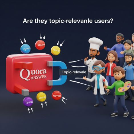 Are the upvotes from real, topic-relevant users