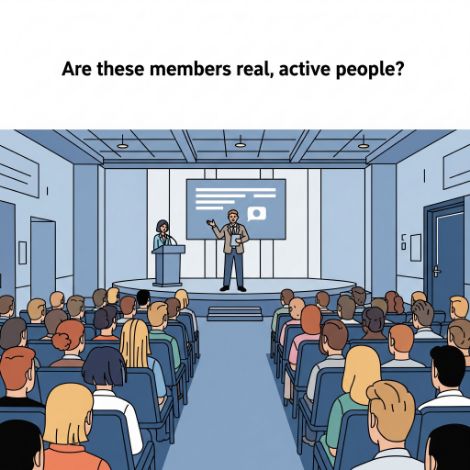 Are these members real active people