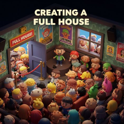 Clubhouse Room Visitors / Listeners (Creating a Full House)