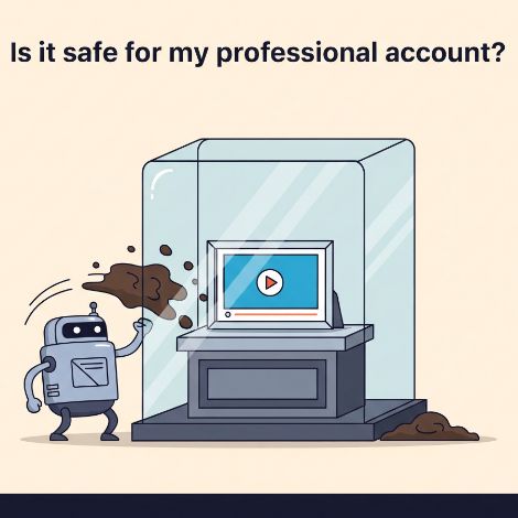 Is buying Vimeo views safe for my professional account