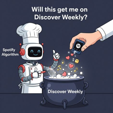 Will these streams get my song onto major playlists like 'Discover Weekly'