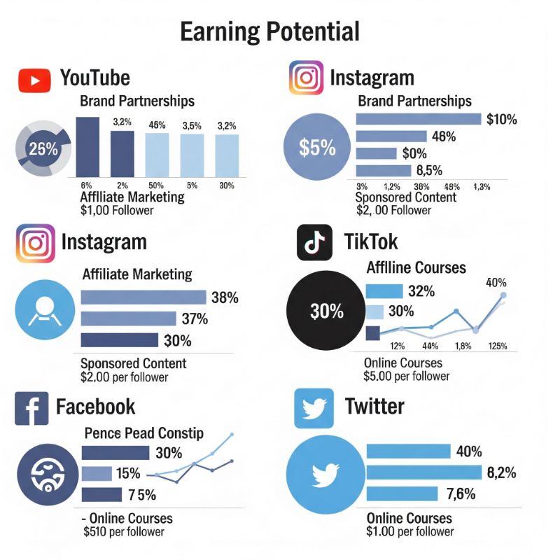 A Deep Dive into Each Platform's Earning Potential