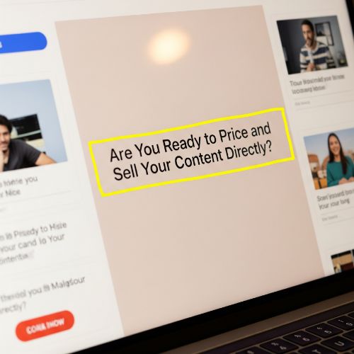 Are You Ready to Price and Sell Your Content Directly؟