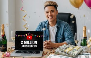How much does a YouTuber make with 2 million subscribers
