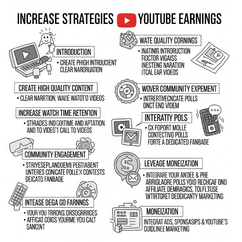Strategies to Increase Your YouTube Earnings