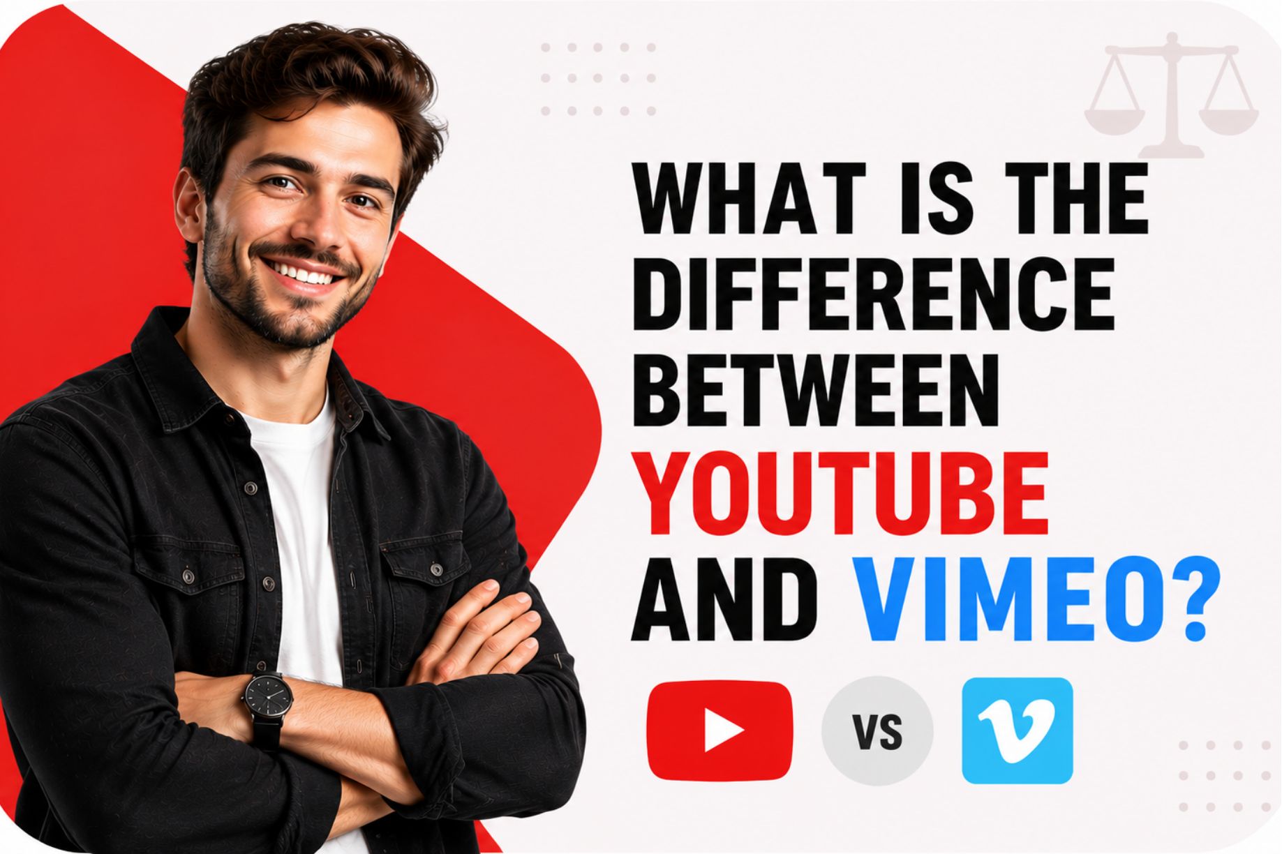 What is the difference between YouTube and Vimeo?