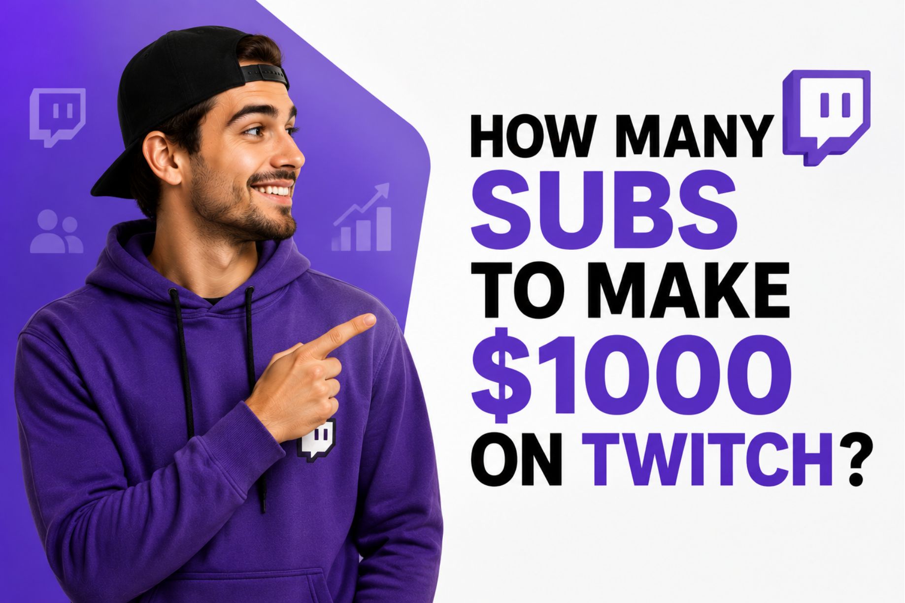 How Many Subs to Make $1000 on Twitch?