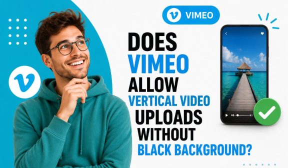 Does Vimeo Allow Vertical Video Uploads Without a Black Background?