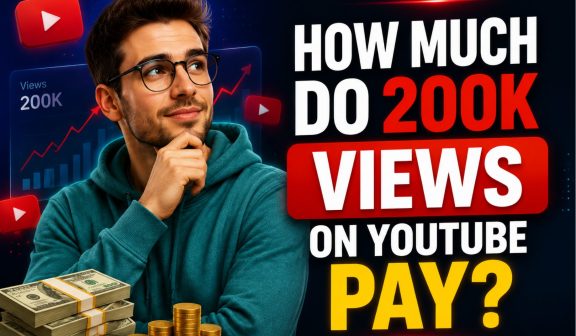 How much do 200k views on YouTube pay?