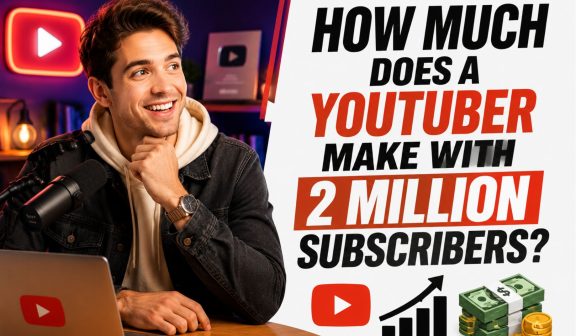 How much does a YouTuber make with 2 million subscribers