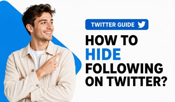 How to Hide Following on Twitter?