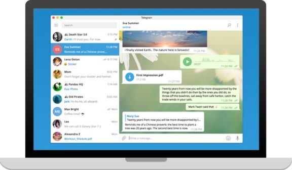 can telegram be used on pc?