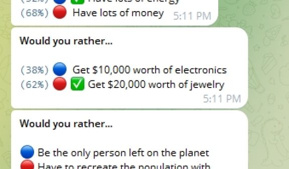 would you rather telegram bot