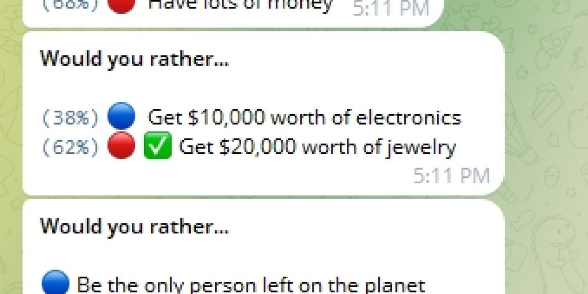 would you rather telegram bot