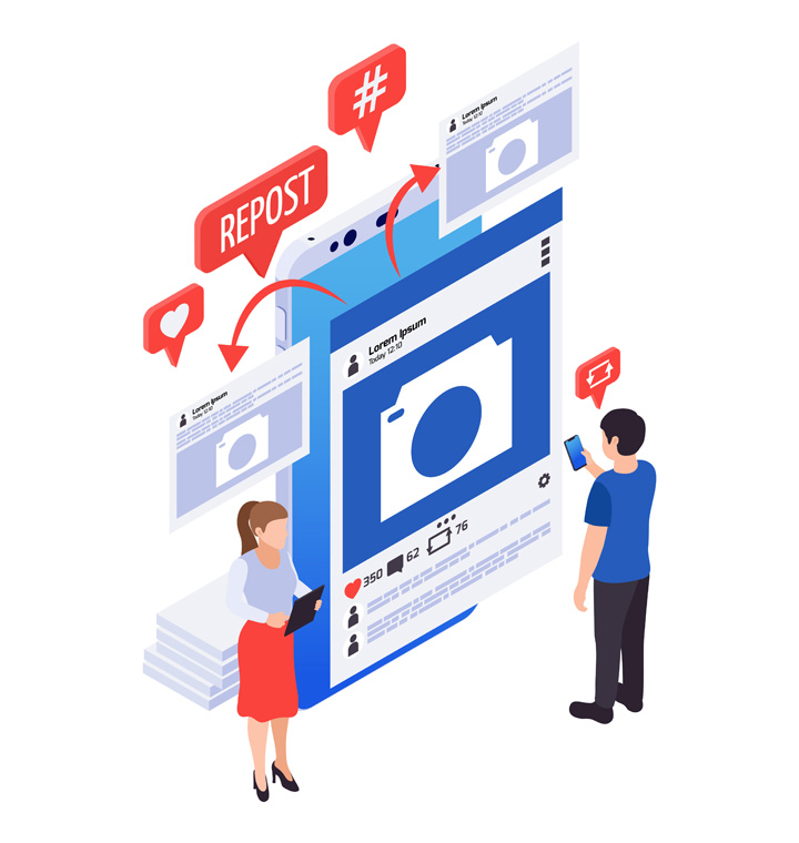 سرویس افزایش ریچ پست اینستاگرام